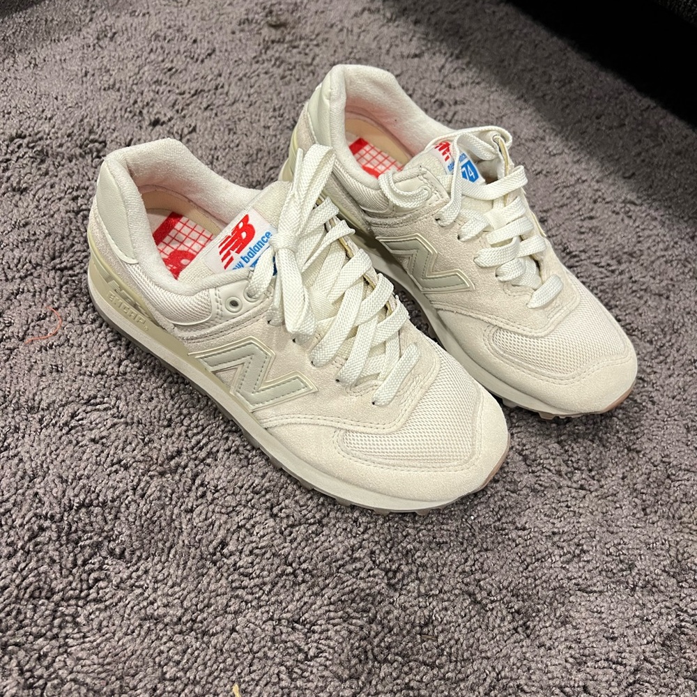Women’s New Balance Off-White Sneakers